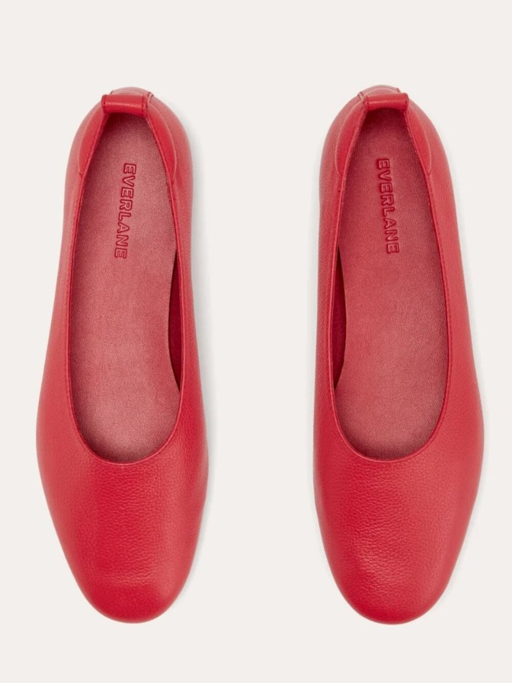 Everlane Classic Red Leather The Day Glove Flat Size 10 New In Box